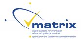 Matrix accredited logo