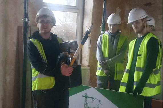 Construction apprentices