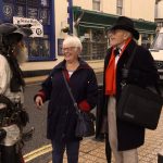 Brixham pirate with locals