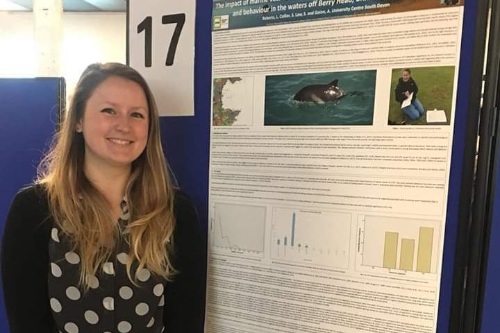 Laura Roberts harbour porpoise research