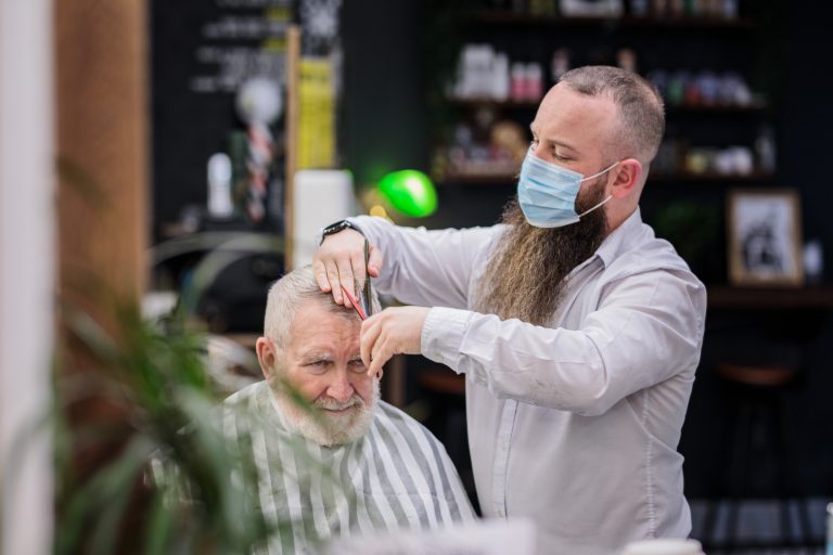 Barbering Mark Gaughan