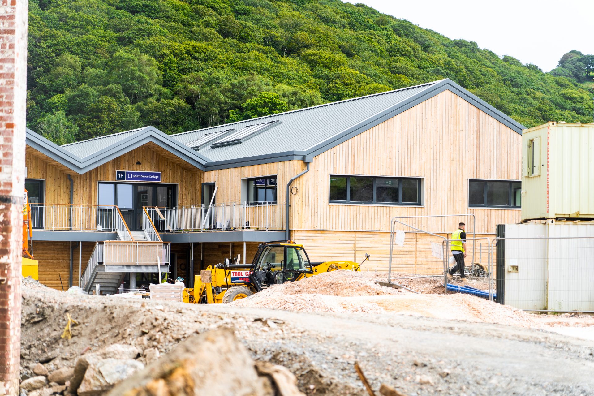 South Devon Marine Academy being built