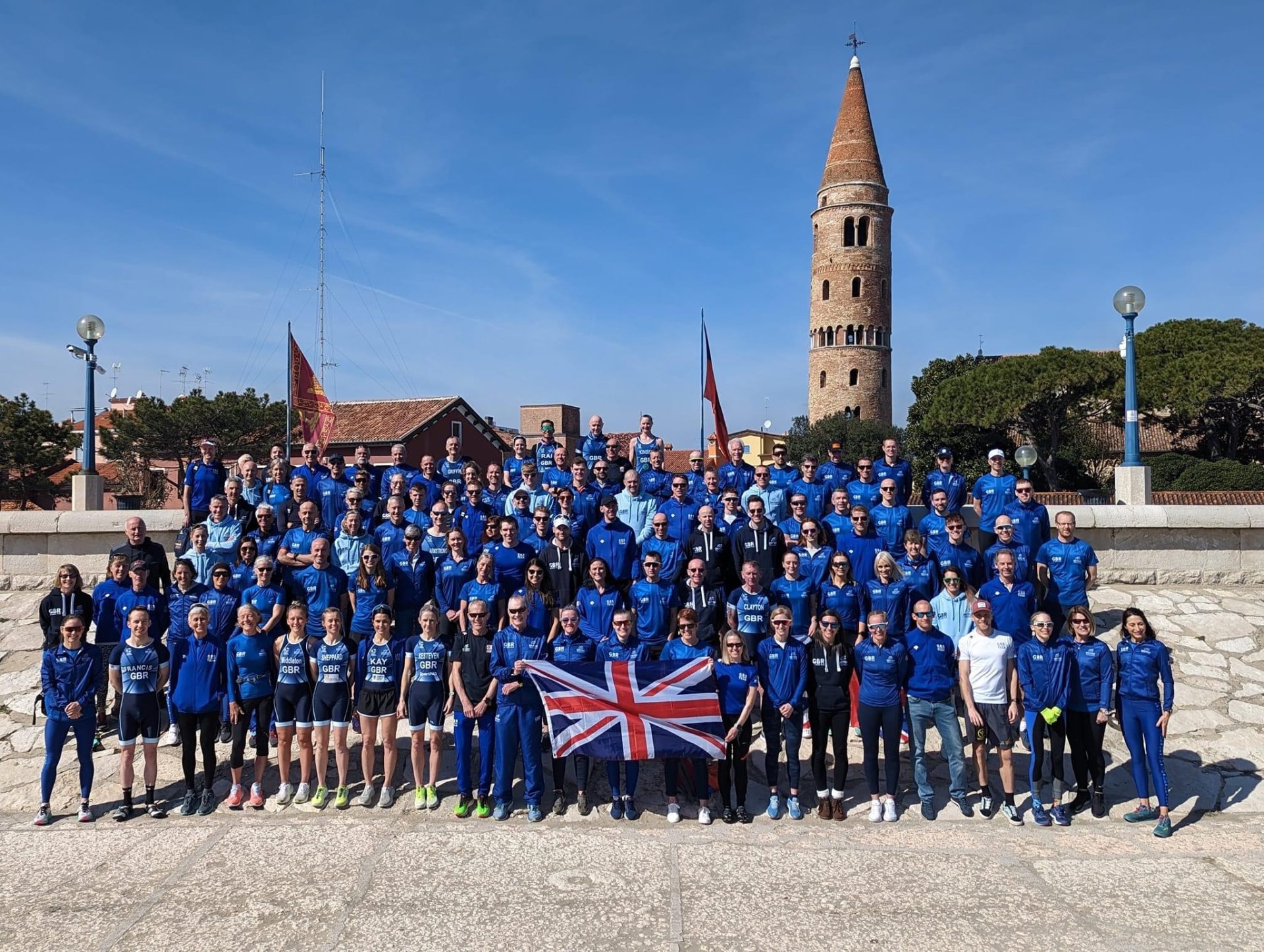 Jess Smith, Team GB, and the other competitors at Europe Duathlon