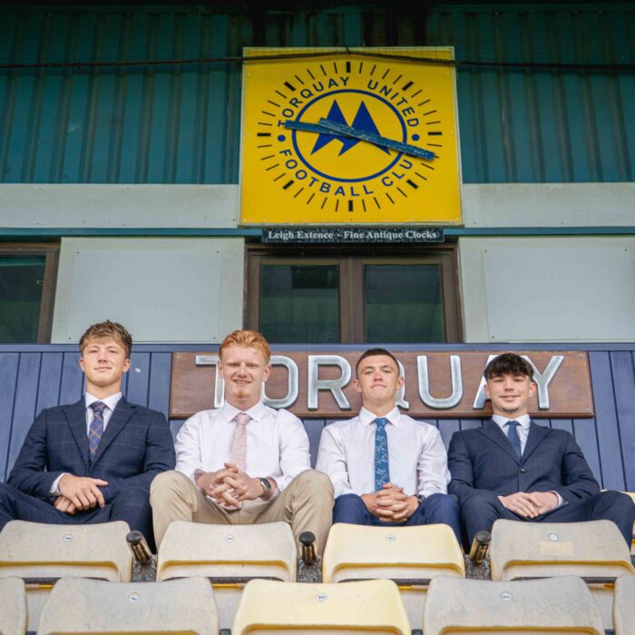 Four South Devon College Footballers Sign for Torquay United’s New Elite Under-19 Squad